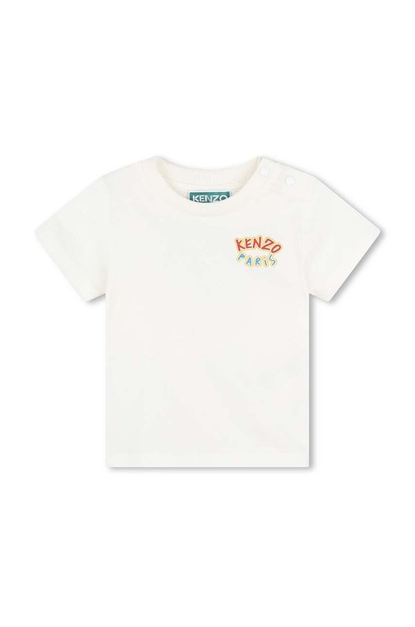 Kenzo kids Otroški komplet Kenzo Kids bela barva