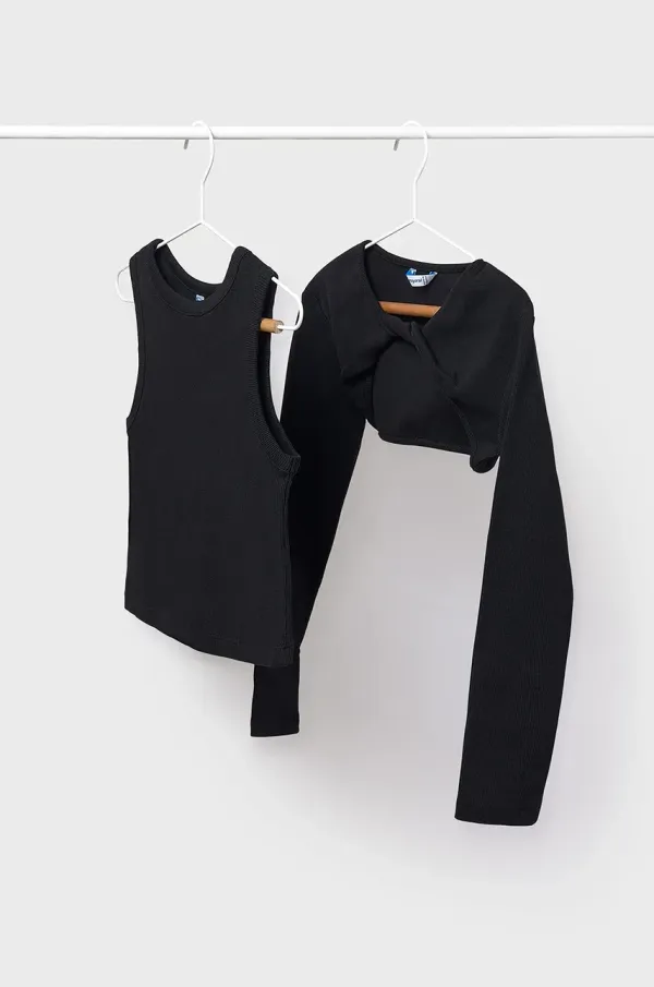 Mayoral Otroški komplet Mayoral črna barva, 6150