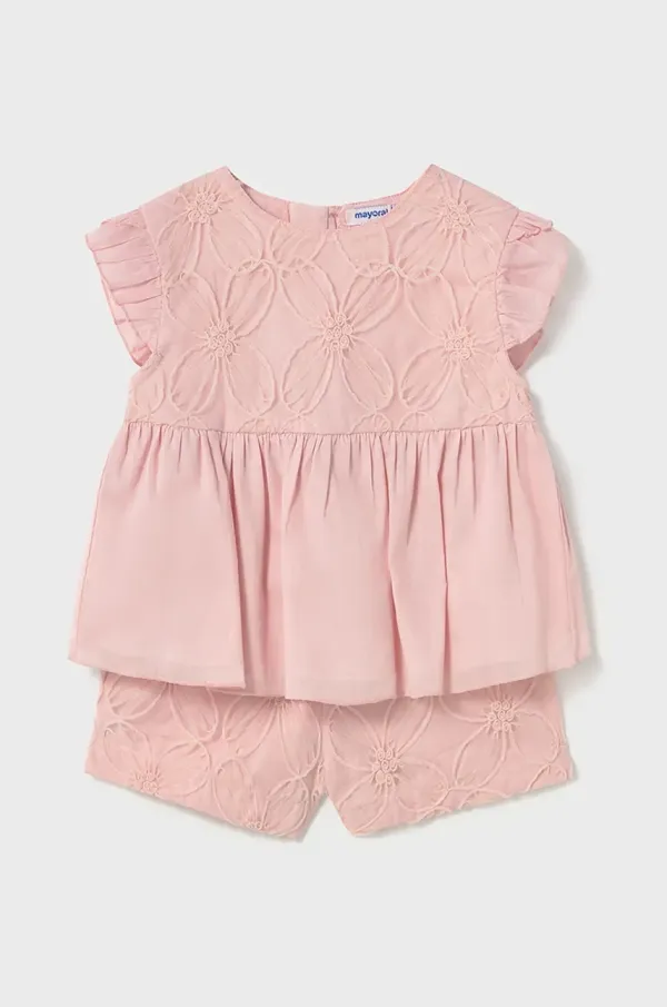 Mayoral Otroški komplet Mayoral roza barva, 1261