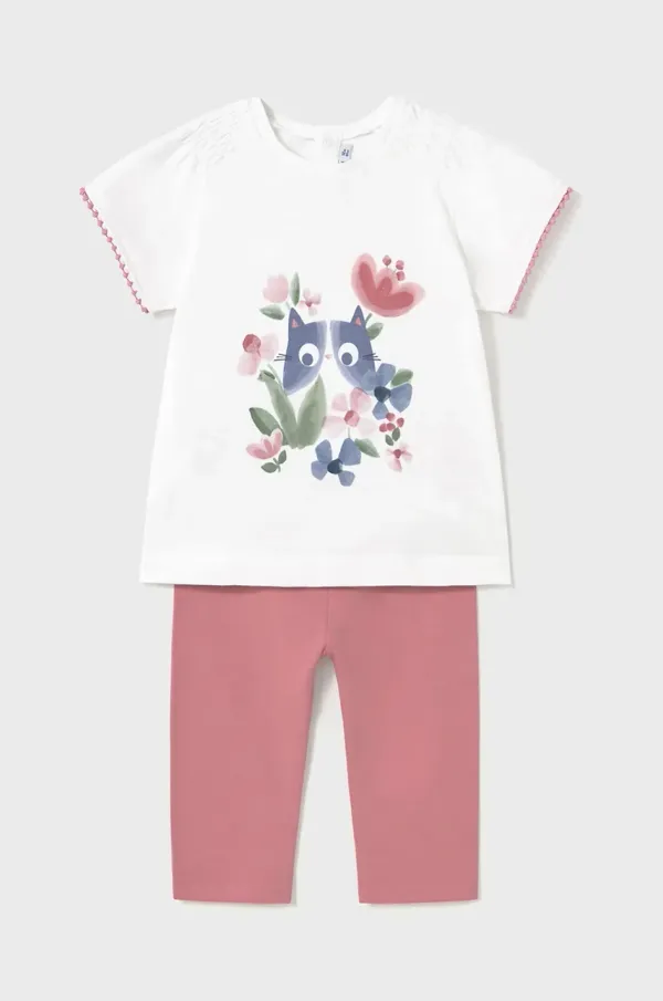 Mayoral Otroški komplet Mayoral roza barva, 1736