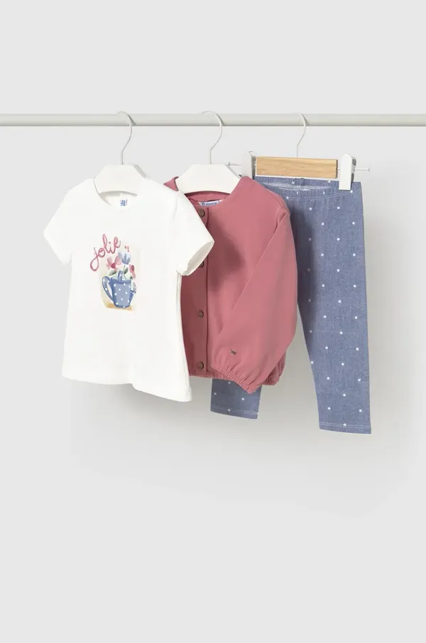 Mayoral Otroški komplet Mayoral roza barva, 1737