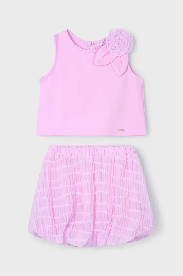 Mayoral Otroški komplet Mayoral roza barva, 3966