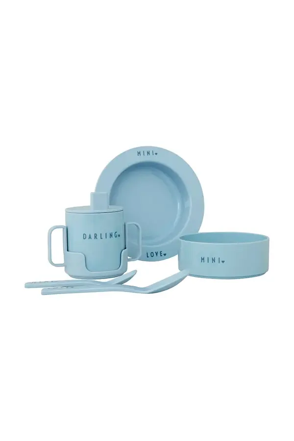 Design Letters Otroški komplet za zajtrk Design Letters Mini Favourite 5-pack