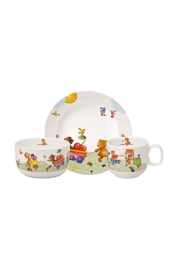 Villeroy & Boch Otroški komplet za zajtrk Villeroy & Boch Hungry as a Bear 3-pack