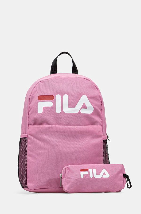 Fila Otroški nahrbtnik Fila #N/A roza barva, FBT0003