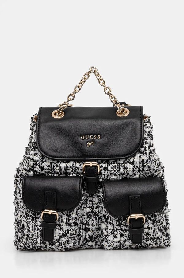 Guess Otroški nahrbtnik Guess črna barva, J5RZ41 WGYE0