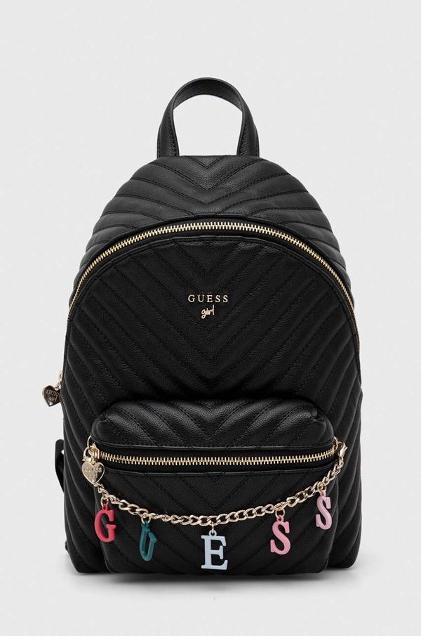 Guess Otroški nahrbtnik Guess črna barva