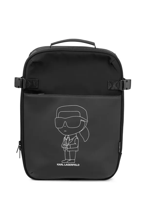 Karl Lagerfeld Otroški nahrbtnik Karl Lagerfeld črna barva, Z30561