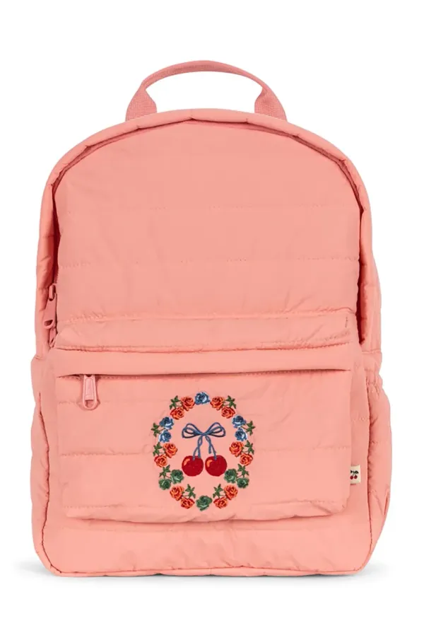 Konges Sløjd Otroški nahrbtnik Konges Sløjd JUNO QUILTED BACKPACK roza barva, KS102761