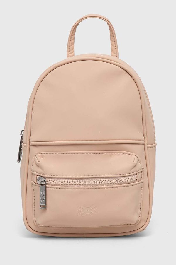 United Colors of Benetton Otroški nahrbtnik United Colors of Benetton oranžna barva