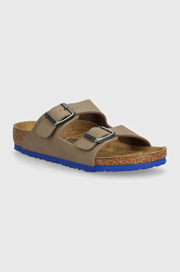 Birkenstock Otroški natikači Birkenstock Arizona bež barva, 1028732