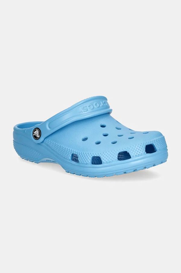 Crocs Otroški natikači Crocs CLASSIC CLOG turkizna barva, 206991