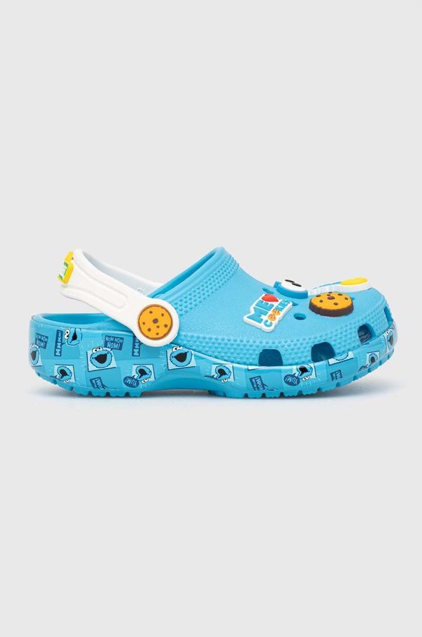 Crocs Otroški natikači Crocs x Sesame Street