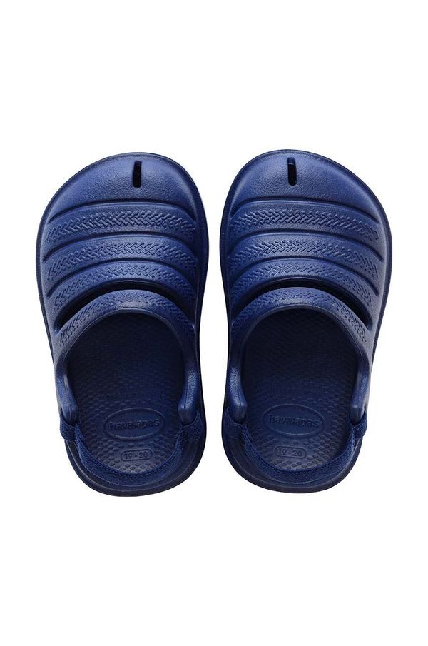 Havaianas Otroški natikači Havaianas BABY CLOGE mornarsko modra barva