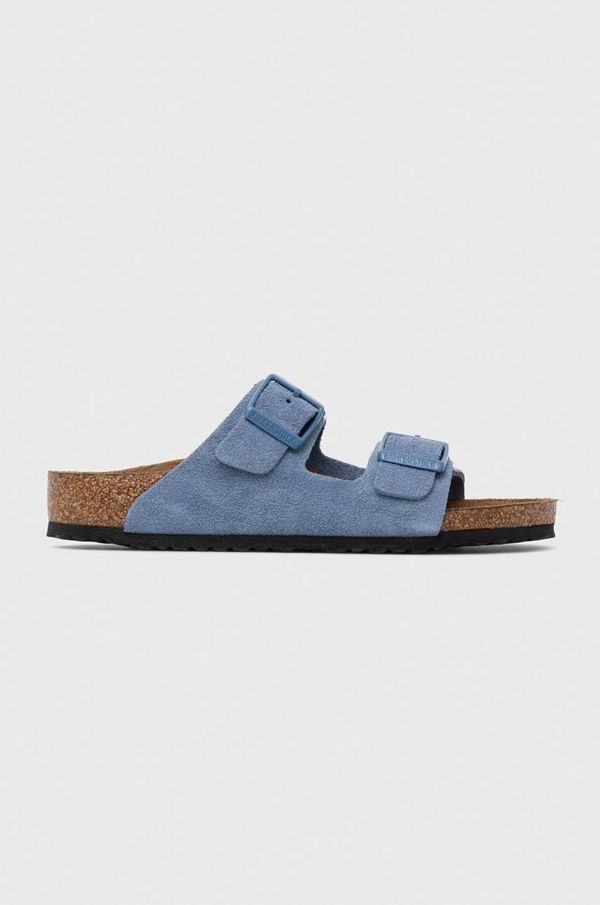 Birkenstock Otroški natikači iz semiša Birkenstock Arizona Kids VL