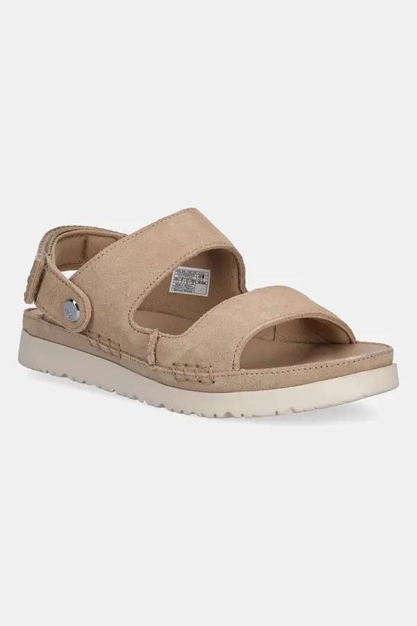 UGG Otroški natikači iz semiša UGG GOLDENSTAR GLIDE