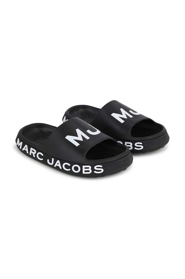 Marc Jacobs Otroški natikači Marc Jacobs črna barva