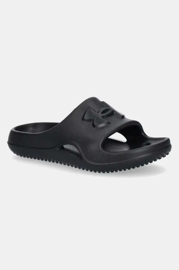 Under Armour Otroški natikači Under Armour Locker V SL črna barva, 3028732