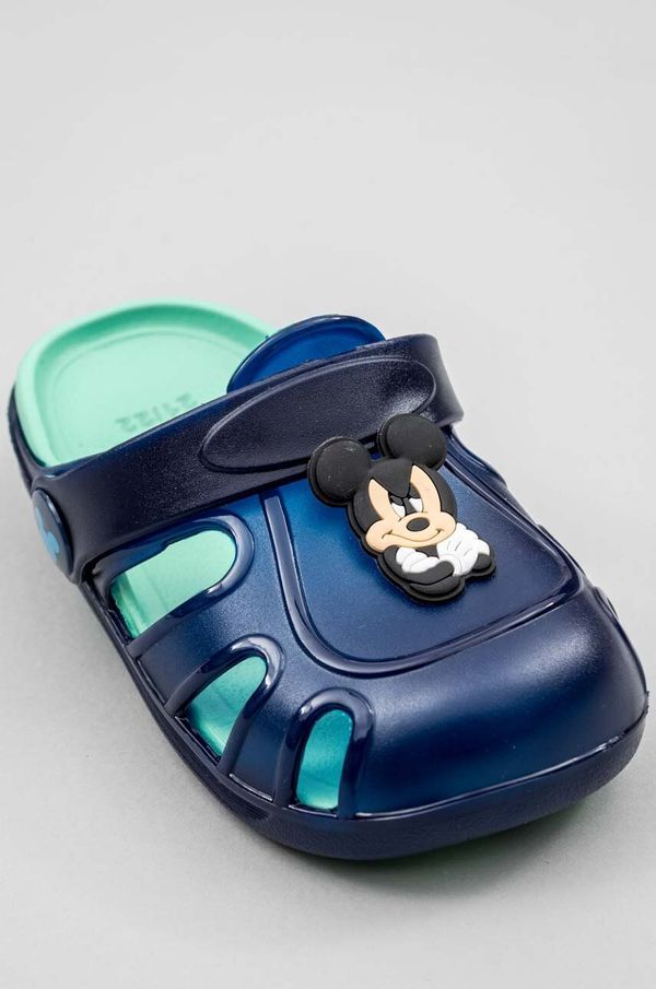 Zippy Otroški natikači zippy x Mickey Mouse mornarsko modra barva