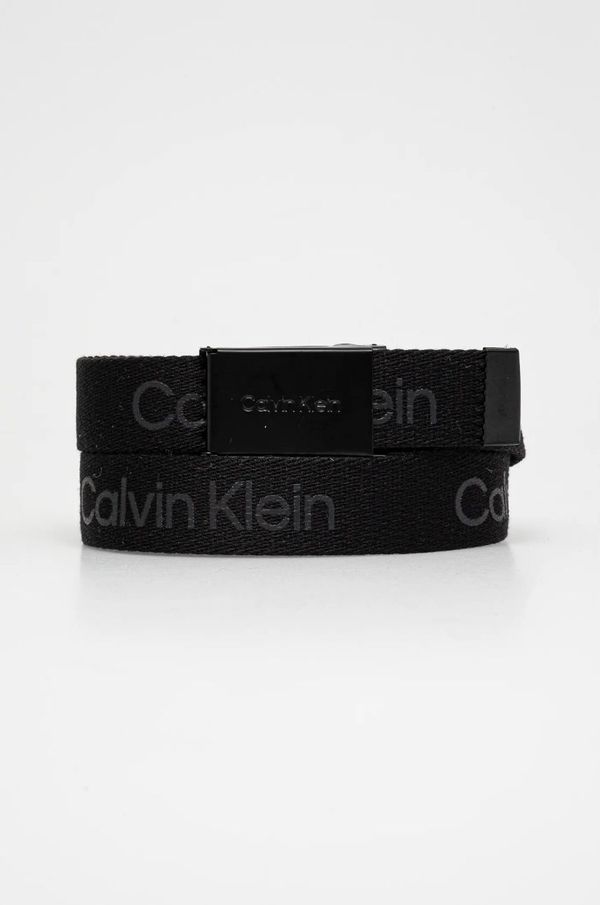 Calvin Klein Jeans Otroški pas Calvin Klein Jeans 0 črna barva, IU0IU00667