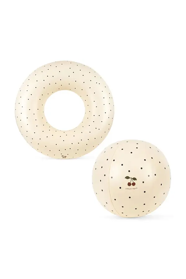 Konges Sløjd Otroški plavalni obroč Konges Sløjd SWIM RING AND BEACH BALL SET