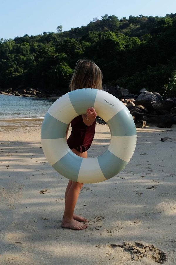 Petites Pommes Otroški plavalni obroč Petites Pommes OLIVIA 45CM zelena barva, OLIVIA