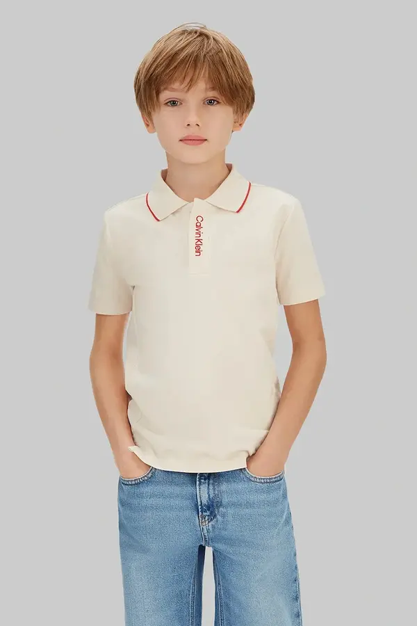 Calvin Klein Jeans Otroški polo Calvin Klein Jeans