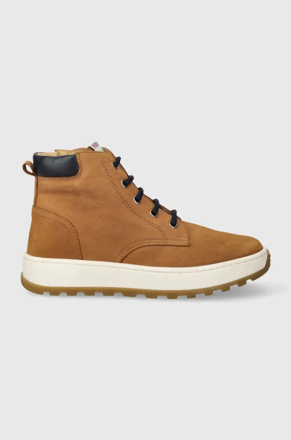 Pom D'api Otroški polškornji iz semiša Pom D'api FLOW BOOTS