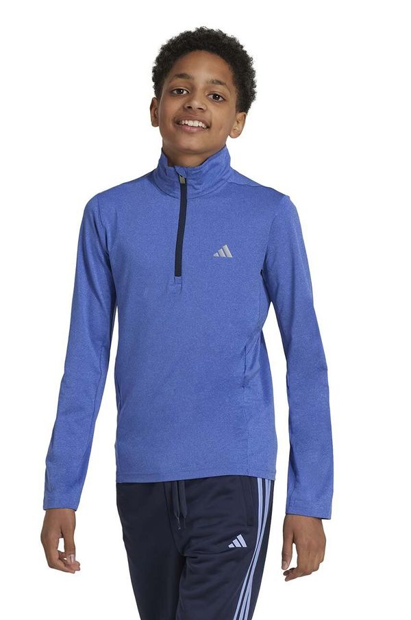 adidas Otroški pulover adidas J HEA 1/2 ZIP IY7782