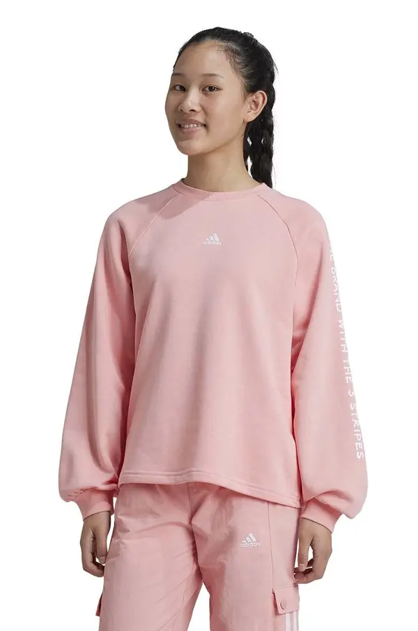 adidas Otroški pulover adidas JGAM CREW