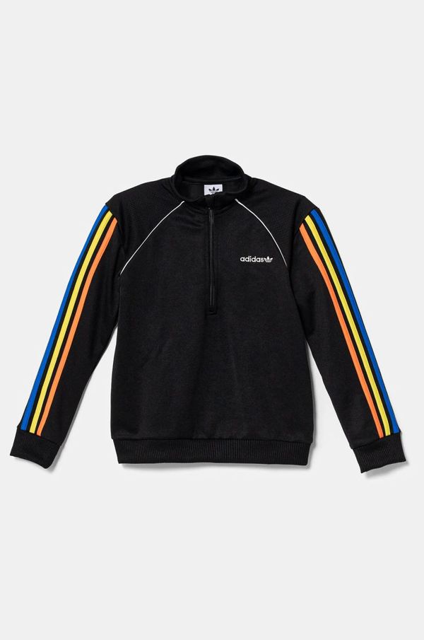adidas Originals Otroški pulover adidas Originals črna barva, JC8402