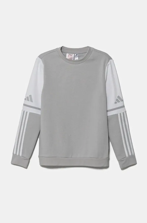 adidas Performance Otroški pulover adidas Performance siva barva, JD4824