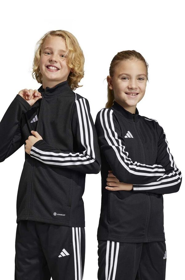 adidas Performance Otroški pulover adidas Performance TIRO23L TR JKTY črna barva