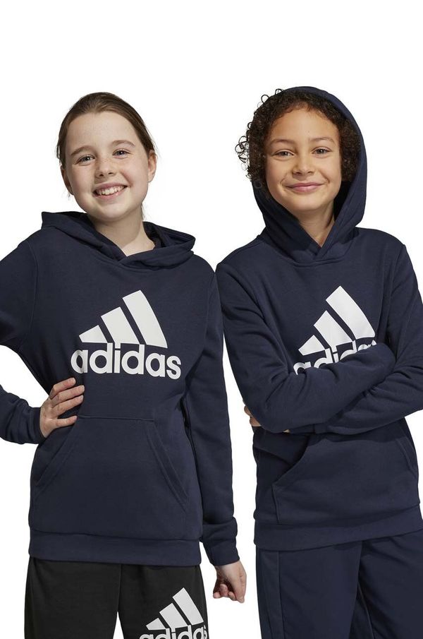 adidas Otroški pulover adidas U BL s kapuco