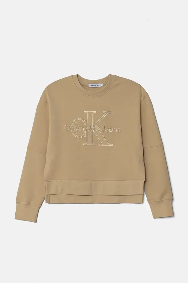Calvin Klein Jeans Otroški pulover Calvin Klein Jeans