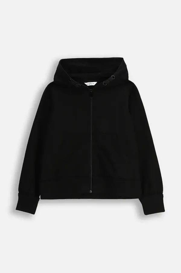 Coccodrillo Otroški pulover Coccodrillo črna barva, s kapuco, EVERYDAY GIRL