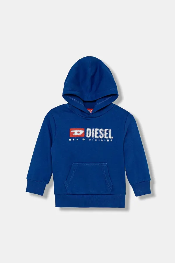 Diesel Otroški pulover Diesel SDROPSHOOD OVER SWEAT-SHIRT