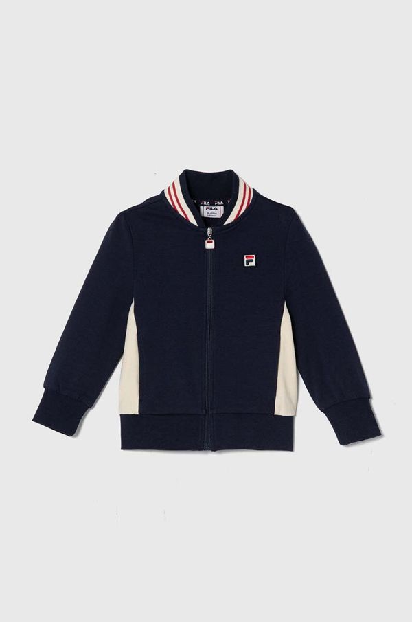 Fila Otroški pulover Fila LABERWEINTING mornarsko modra barva