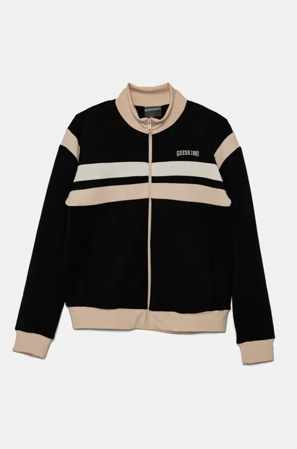 Guess Otroški pulover Guess črna barva, J5RQ10 KCO72