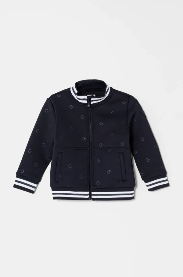 Guess Otroški pulover Guess mornarsko modra barva, N5RQ04 KAZQ2