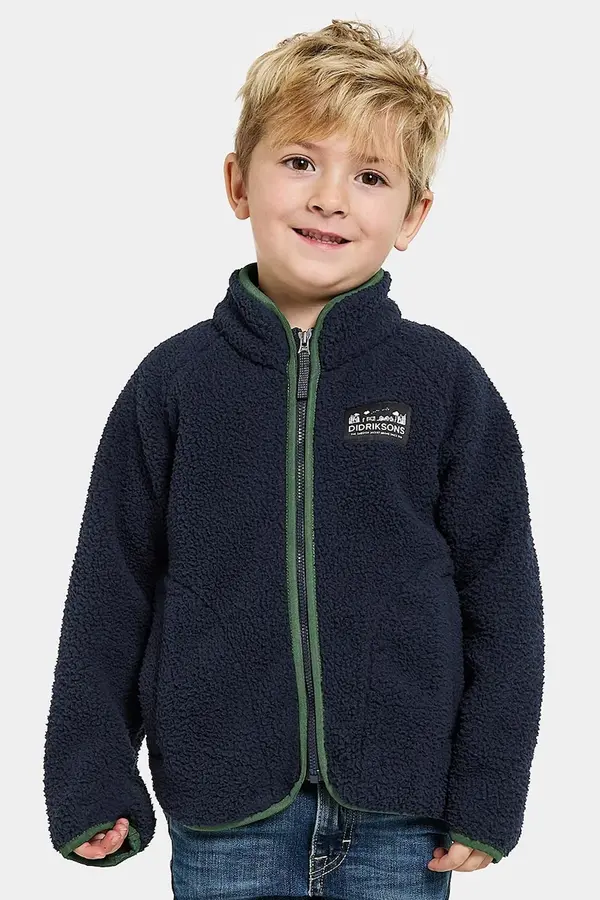 Didriksons Otroški pulover iz flisa Didriksons GIBBS KIDS FULLZIP