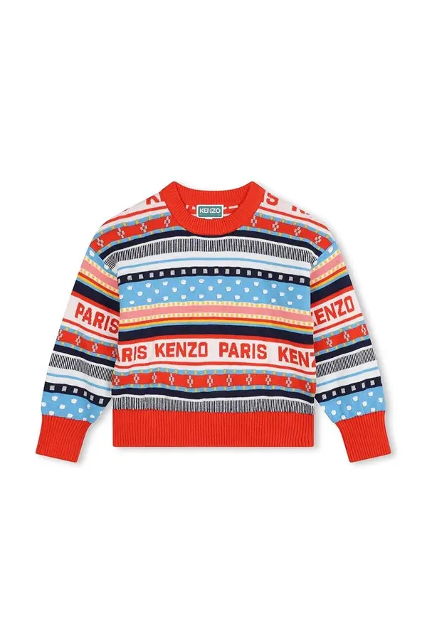 Kenzo kids Otroški pulover Kenzo Kids