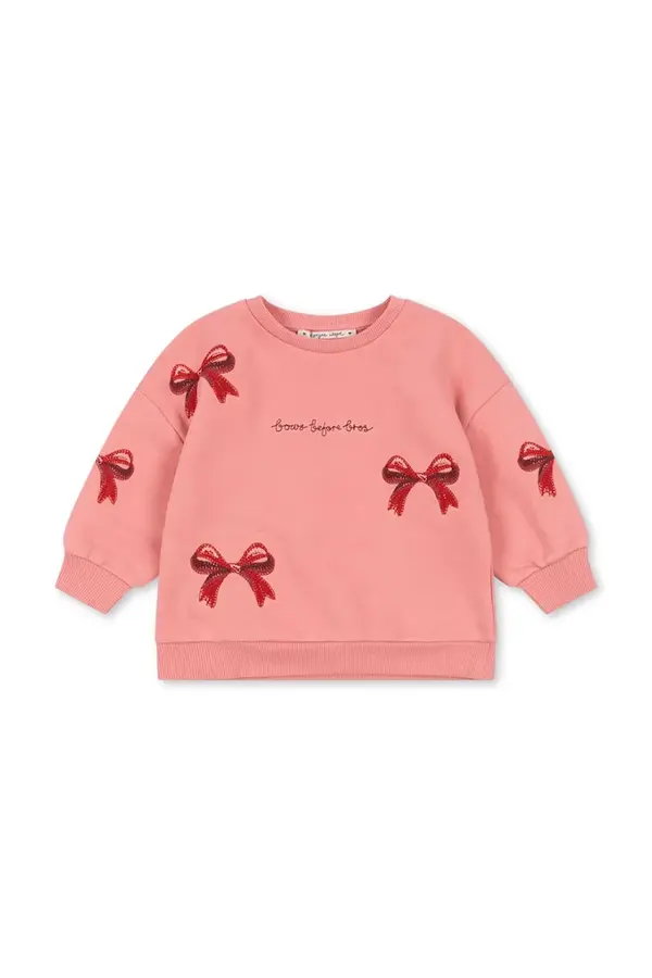 Konges Sløjd Otroški pulover Konges Sløjd LOU BOW SWEAT SHIRT OCS