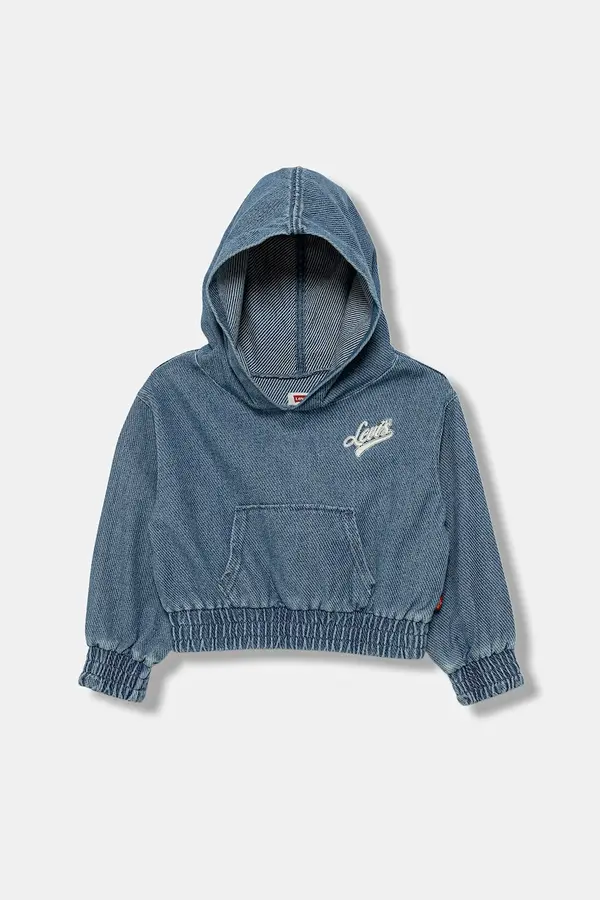 Levi's Otroški pulover Levi's DENIM HOODIE