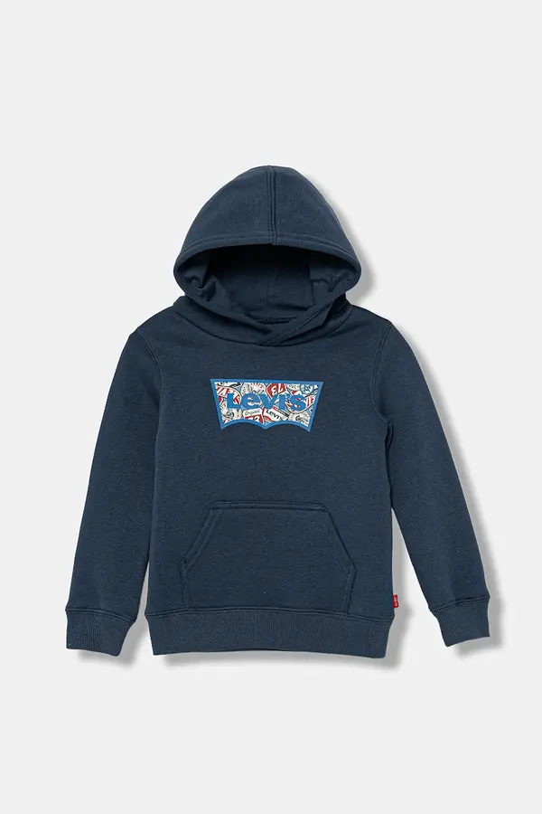 Levi's Otroški pulover Levi's ON THE ROAD BATWING HOODIE