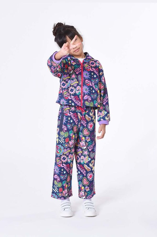 Marc Jacobs Otroški pulover Marc Jacobs roza barva, s kapuco