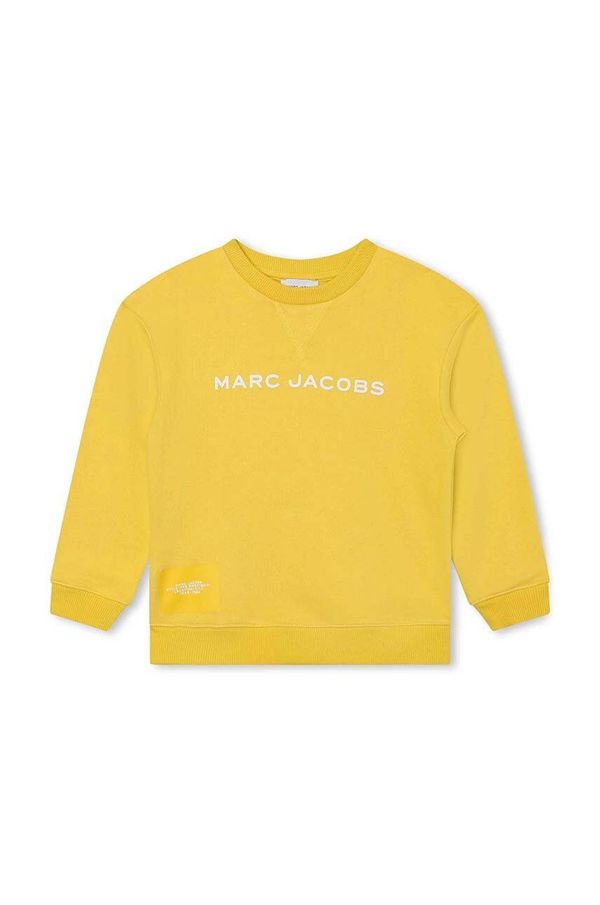Marc Jacobs Otroški pulover Marc Jacobs rumena barva