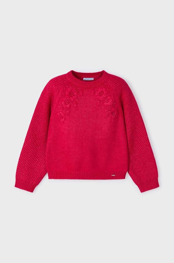 Mayoral Otroški pulover Mayoral rdeča barva, 4354