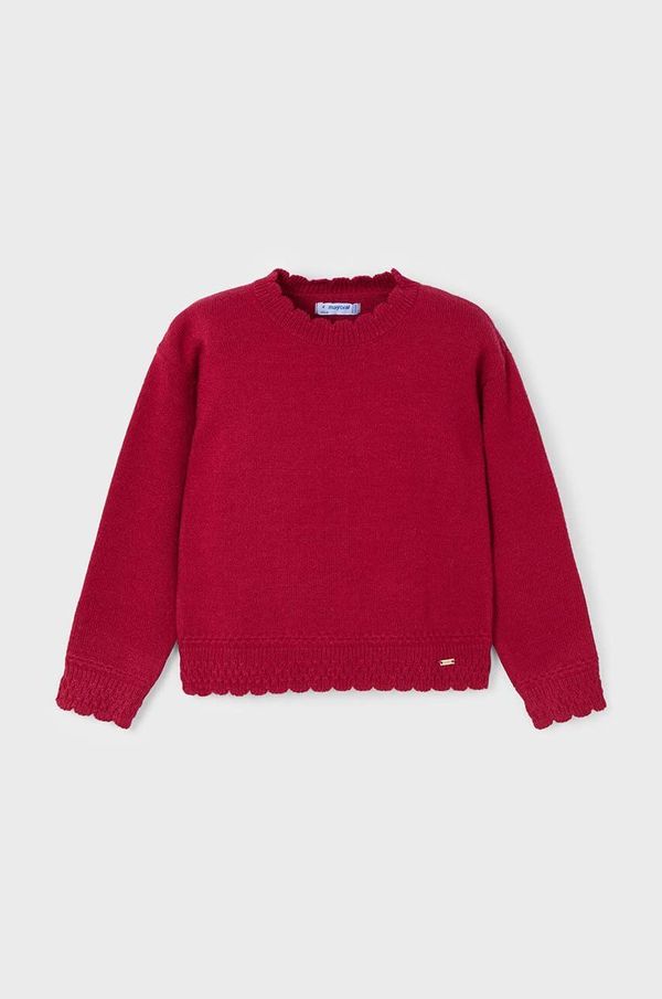 Mayoral Otroški pulover Mayoral rdeča barva, 4355