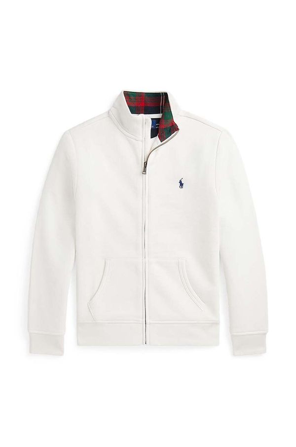 Polo Ralph Lauren Otroški pulover Polo Ralph Lauren bela barva, 323953025002